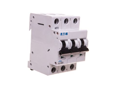 Wyłącznik nadprądowy 3P C 8A 15kA AC FAZ C8/3 278868