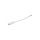Gniazdo DC 5.5x2.1 przewód biały 15cm 18awg