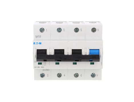 Wyłącznik nadprądowy 3P+N D 63A 25kA AC AZ-3N-D63 211821