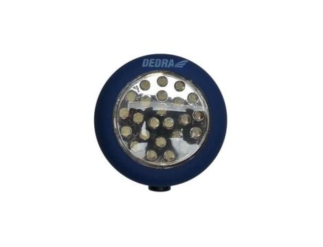 Latarka led 24 okrągła z bateriami