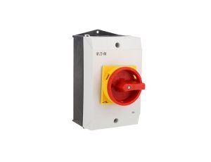 Rozłącznik 40A 3P 1Z+1R w obudowie IP65 czarna rączka z blokadą P1-40/I2/SVB/HI11 199910