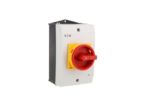 Rozłącznik 40A 3P 1Z+1R w obudowie IP65 czarna rączka z blokadą P1-40/I2/SVB/HI11 199910