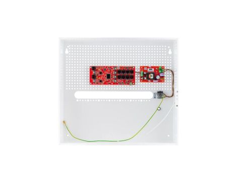 Zestaw do 8 kamer IP switch PoE 8P+2G w obudowie wewnętrznej ABOX-H (miejsce na NVR), zasilacz 96W