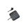 Przedłużacz Power Square 3gniazda + 2xUSB (2,4A-12W) 1,4m 3x1,0mm OWY, grafit 34104