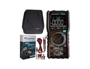 Miernik uniwersalny z pomiarem True RMS multimetr cyfrowy z wyświetlaczem LCD FORSCHER FS8216