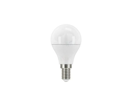 Kanlux żarówka led IQ-LED G45 E14 7,2W CW zimna biała, 6500K, 806lm, kulka mleczna