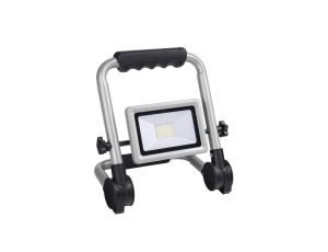 Oprawa przenośna Flexi 20W LED, składany stojak 1600lm, 4000K, IP65, 1,5m guma, srebrna / 47992