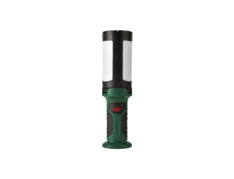 Latarka akumulatorowa Vane LED 600lm, 7500K, 2200MAh, multi tryby świecenia + magnes, ziel-czar / 47108