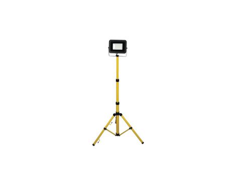 Naświetlacz 20W LED 1800lm, 4000K, IP65 1,5m przewód gumowy, na statywie / 47008