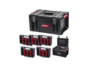 Skrzynka narzędziowa PRO TOOLBOX + 5 x Organizer TWO MULTI 257x181x65mm QBRICK SYSTEM