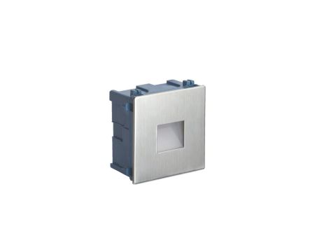 Oprawa do zabudowy Mur Led Inox MR05, LED 1W, 4000K, inox, 0438621