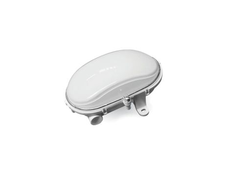 Oprawa kanałowa OVAL FLAT 5W LED 4000K, 580lm, IP54, biała / 34558