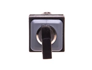 Napęd przełącznika 2 położeniowego z kluczykiem czarny bez samopowrotu Q18S1R 038805