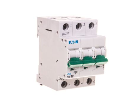 Wyłącznik nadprądowy 3P B 6A 10kA AC PLSM-B6/3-MW 242442