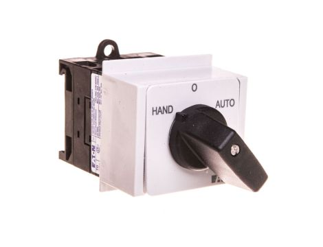 Łącznik krzywkowy HAND-0-AUTO 2P 20A montaż na szynie T0-2-15432/IVS 041229
