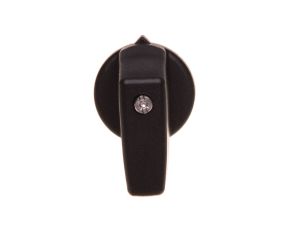 Pokrętło z krótkim piórkiem czarne do T0, P1 i T3 KNB-T0 038909