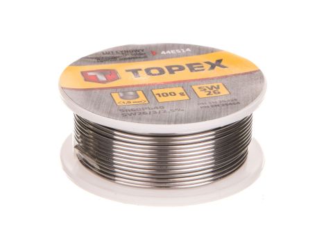 Lut cynowy 60 Sn drut 1,0mm 100g 44E514
