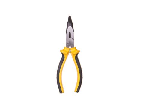 Szczypce wydłużone wygięte 160mm stal CS 32D103