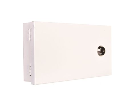 Obudowa klawiatury uniwersalna 215x115x40mm natynkowa biała LED/B Satel Pulsar AWO352
