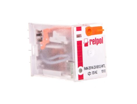 Przekaźnik przemysłowy 4P 12V AC AgNi R4N-2014-23-5012-WTL 860685