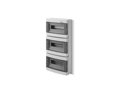 Rozdzielnica modułowa 3x12 natynkowa IP40 EP-LUX PLUS RN 3/36 (N+PE) 1908-01