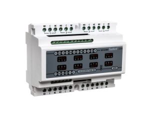 Ekspander 8 wejść i 8 wyjść na szynę DIN INT-IORS