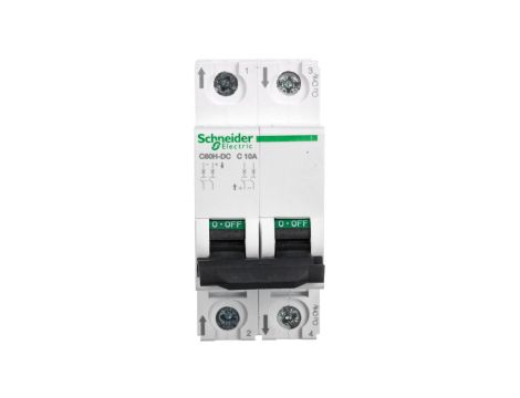 Wyłącznik nadprądowy 2P C 10A 10kA DC C60H-DC A9N61528
