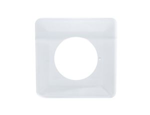 Sentia Osłona ściany pojedyncza biała tworzywo pozioma 2100-00