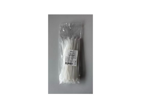 Opaska kablowa 140x3,6 biała ITAline ITA036140W /100szt./