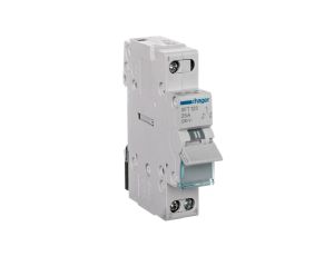 Przełącznik modułowy zasilania I-0-II (sieć-agregat) 25A 1P SFT125