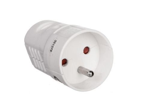 Gniazdo przenośne 10/16A 250V 2P+Z białe YC-FAX-4 P0042