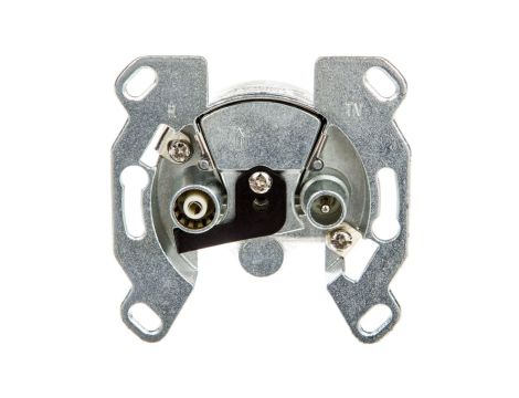 Berker Q.1 Gniazdo antenowe podwójne końcowe RTV mechanizm 53455011