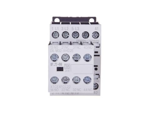 Stycznik mocy 15A 3P 230V AC 2Z 2R DILM15-22(230V50HZ,240V60HZ) 106363