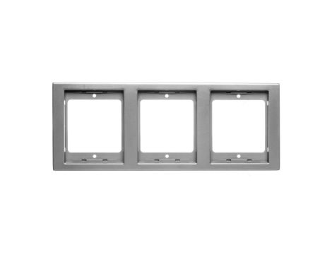 Berker K.1/K.5 Ramka potrójna pionowa stal szlachetna nierdzewna 13337004