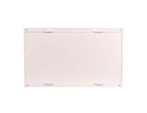 Blok dla szyn zbiorczych poziomych 12/20/30x5/10mm rozstaw 60mm 4-biegunowy 300x500x125mm Univers N UE22E0