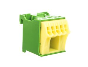 Blok samozacisków 63A QC zielony 6 przyłączy 33x30x30mm KN06E