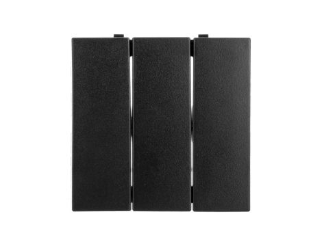 Berker B.1/B.3/B.7 Glas Klawisz potrójny do łącznika antracyt 16651606