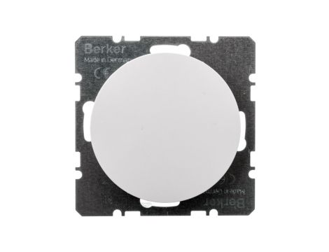 Berker R.1/R.3 Zaślepka z elementem centralnym biała 10092089