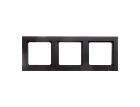 Berker Q.3 Ramka potrójna antracyt, aksamit 10136096