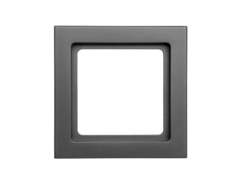 Berker Q.3 Ramka pojedyncza antracyt, aksamit 10116096
