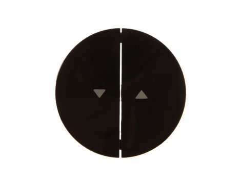 Berker R.1/R.3 Klawisz podwójny z symbolem Strzałka” czarny 16252045