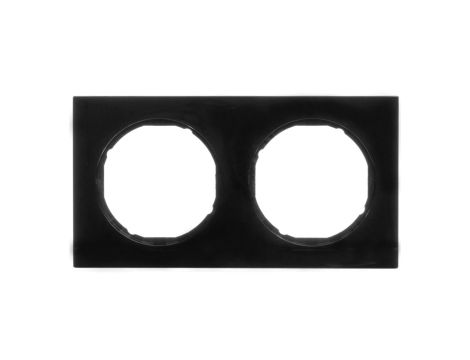 Berker R.3 Ramka podwójna czarna 10122245