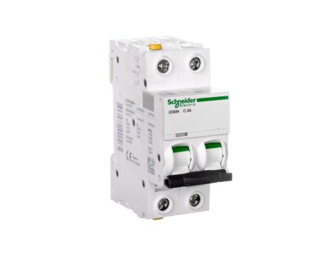 Wyłącznik nadprądowy 2P C 3A 6kA AC iC60N-C3-2 A9F04203