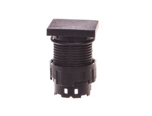 Zaślepka 18x18mm czarna IP65 Q18BS 037985