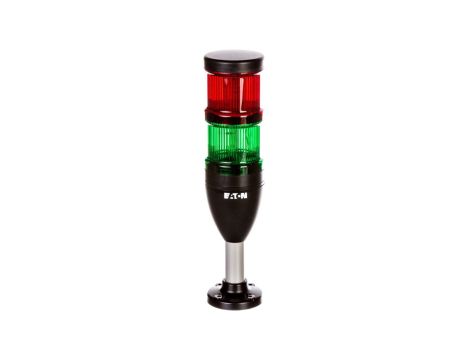 Kolumna sygnalizacyjna czerwona, zielona 24V AC/DC światło ciągłe SL7-100-L-RG-24LED 171424