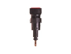 Lampka sygnalizacyjna 18x18mm czerwona 24V AC/DC Q18LF-RT/WB 088001