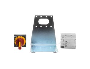 Napęd drzwiowy boczny lewa strona czerwono-żółty NZM2-XSRM-L 266672