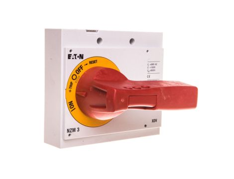 Napęd bezpośredni czerwono-żółty z blokadą NZM3-XDVR 260140