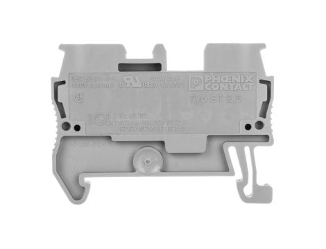 Złączka szynowa 2-przewodowa 0,08-4mm2 szara ST 2,5 3031212