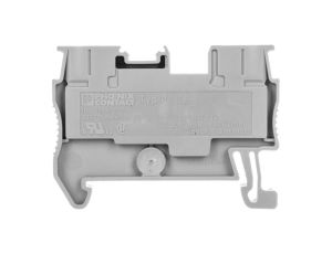 Złączka szynowa Push-IN PT 2,5 mm2,szara listwa 2-zaciskowa